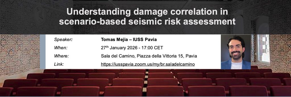 Small banner for Mejia seminar at IUSS
